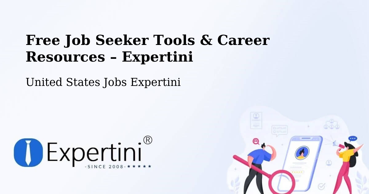 Free Job Seeker Tools & Career Resources – Matawan - Matawan, United States Jobs Expertini